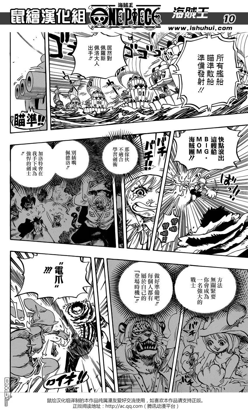 海贼王 第878话 毛皮族 侠客团 团长佩德洛 第10页