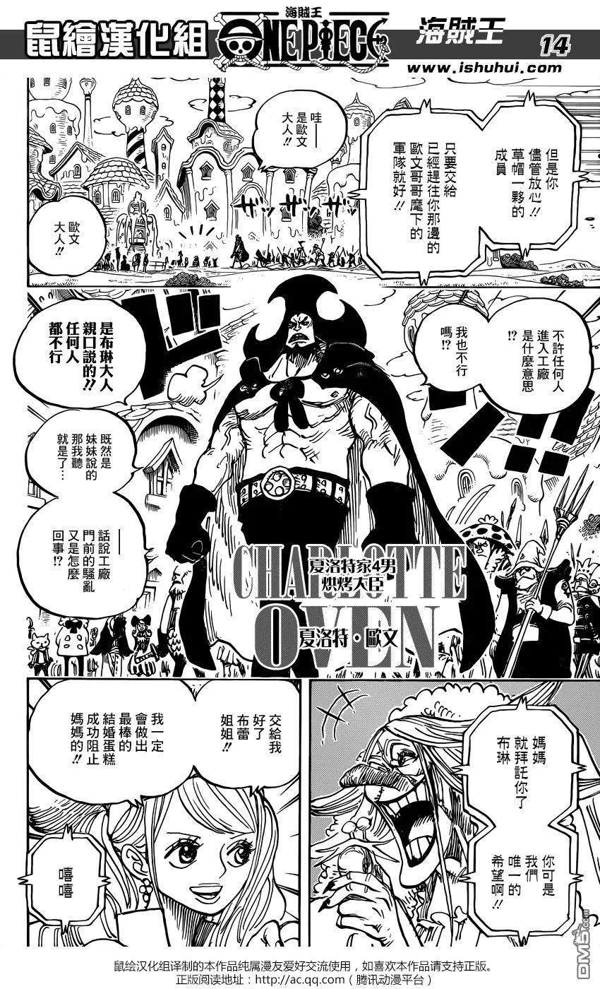 海贼王 第884话 是谁？ 第14页