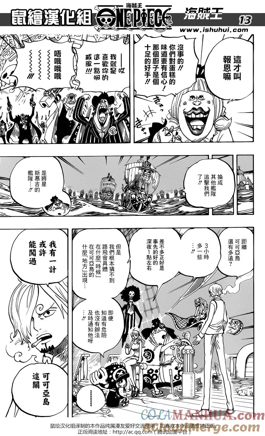 海贼王 第892话 强敌认定 第13页