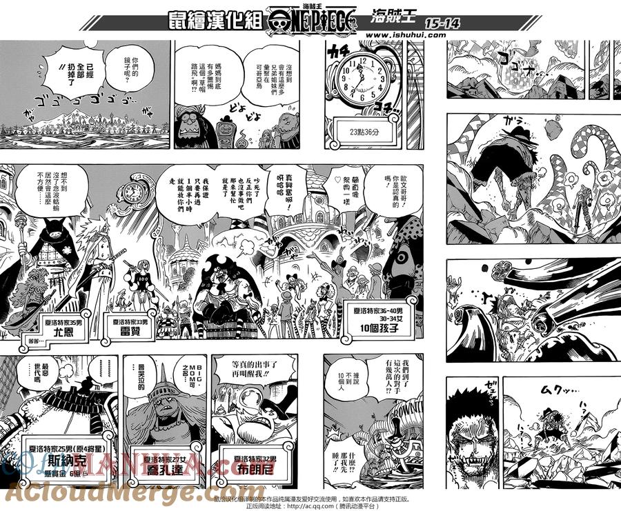 海贼王 第894话 0点5分 第15页