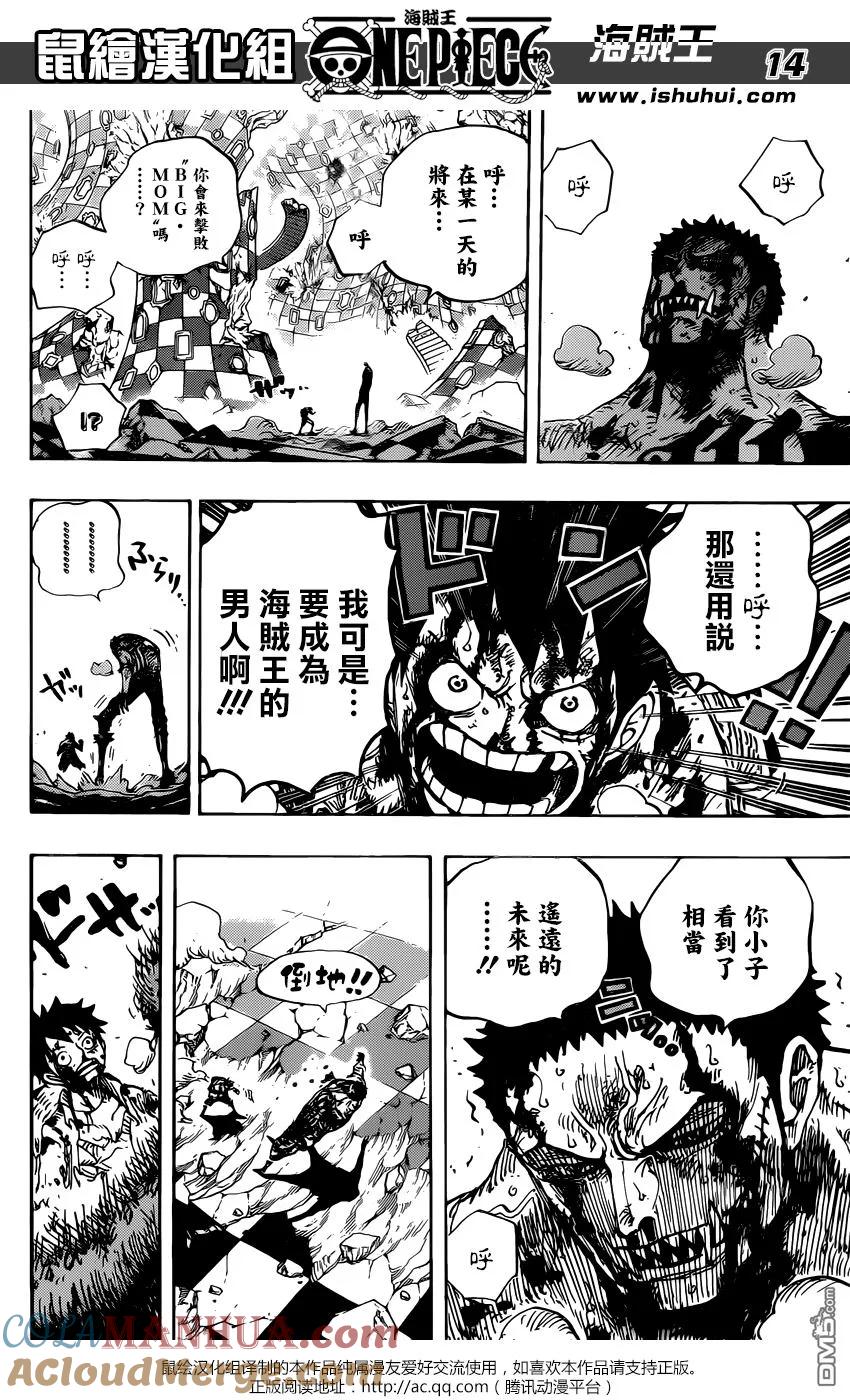 海贼王 第896话 最后的心愿 第13页