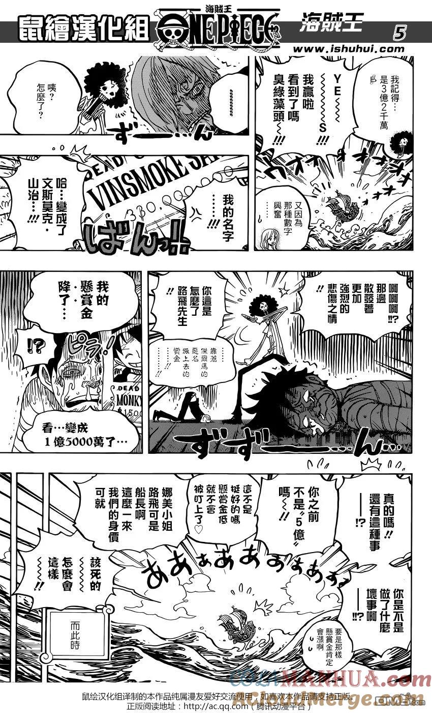 海贼王 第903话 第五位皇帝 第7页