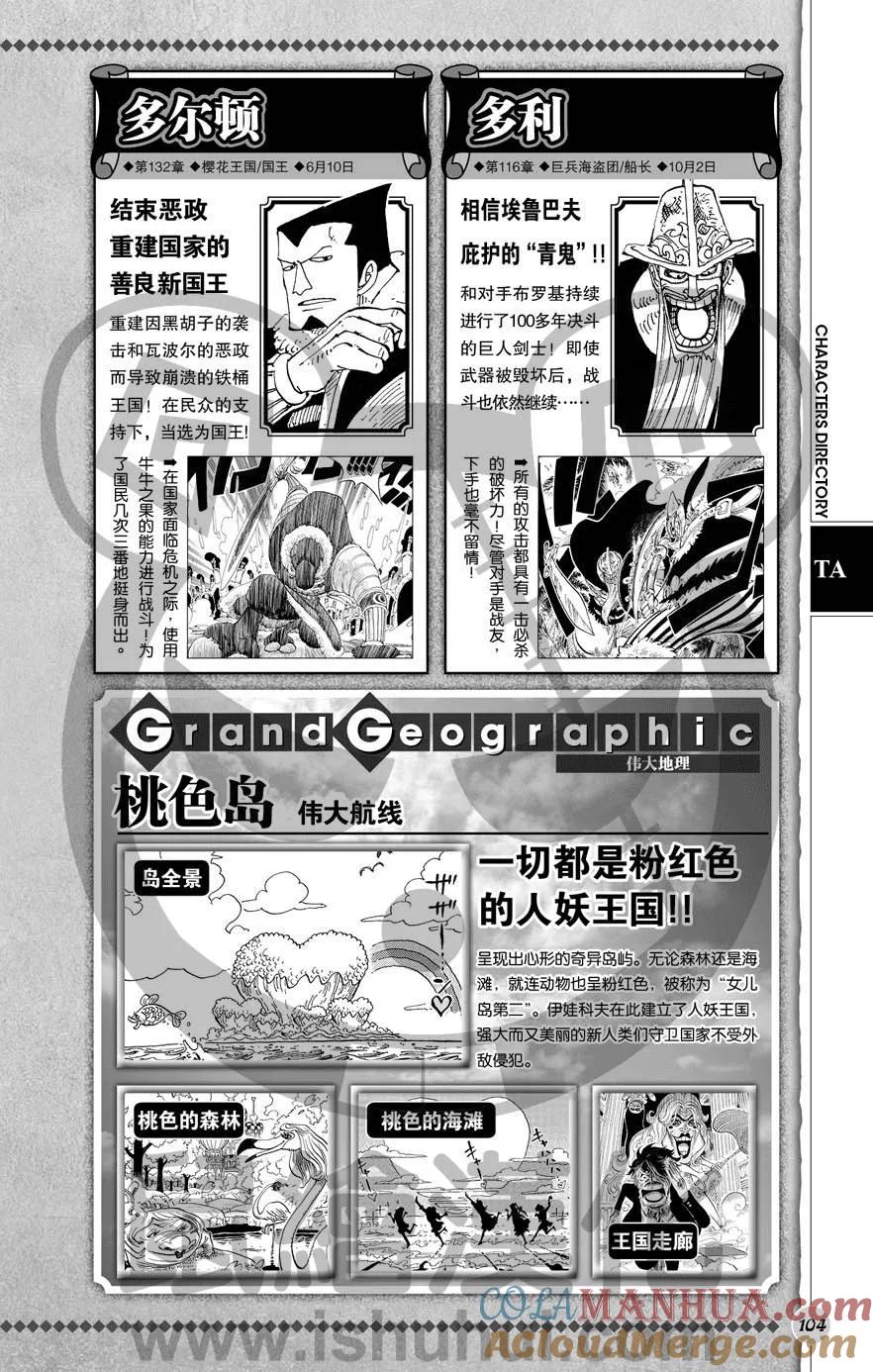 海贼王 深蓝福利第二版 第105页