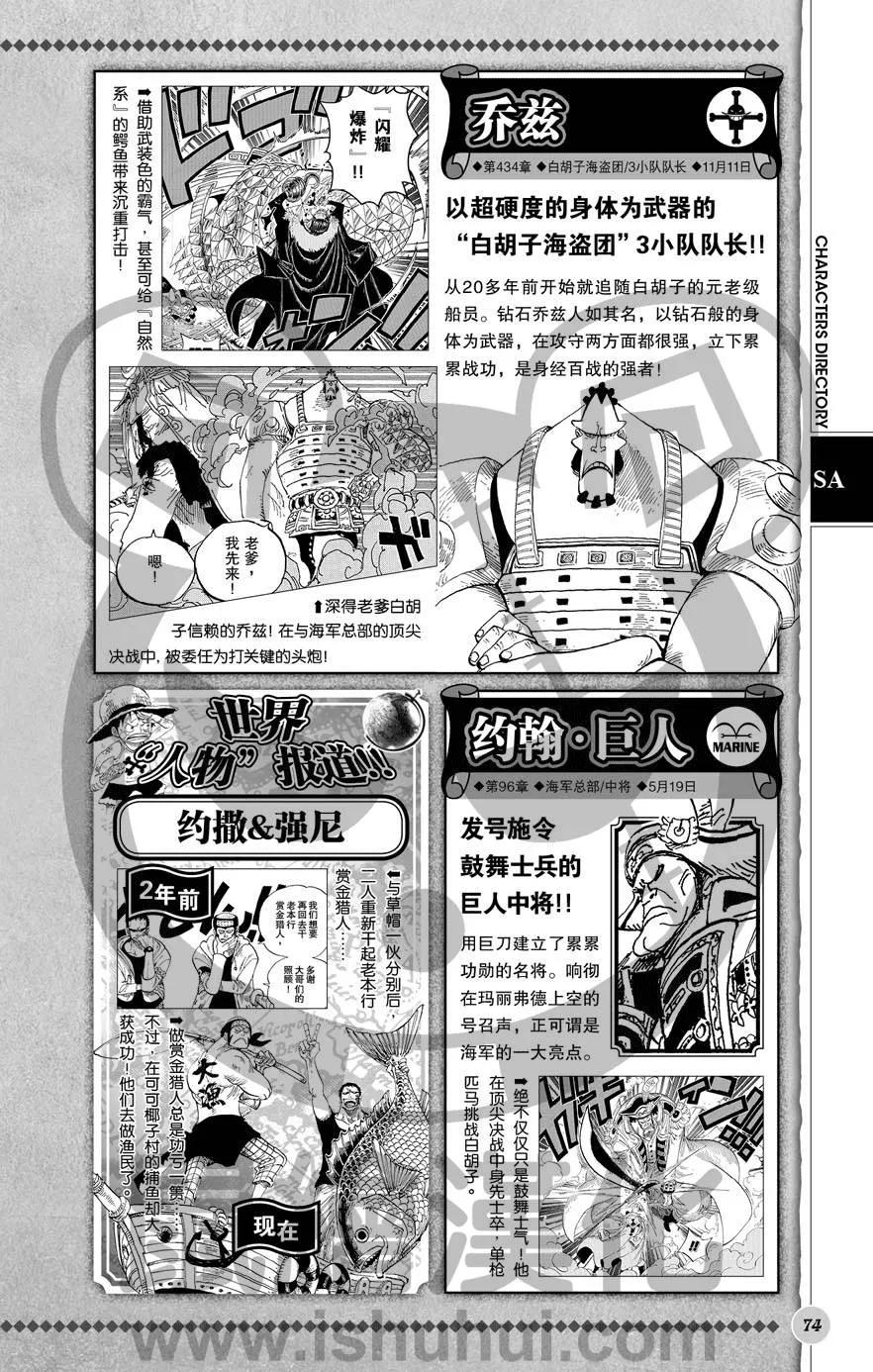 海贼王 深蓝福利第二版 第75页