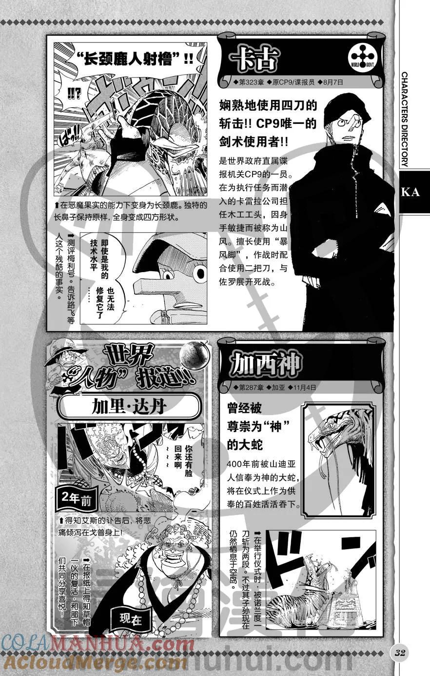 海贼王 深蓝福利第二版 第33页