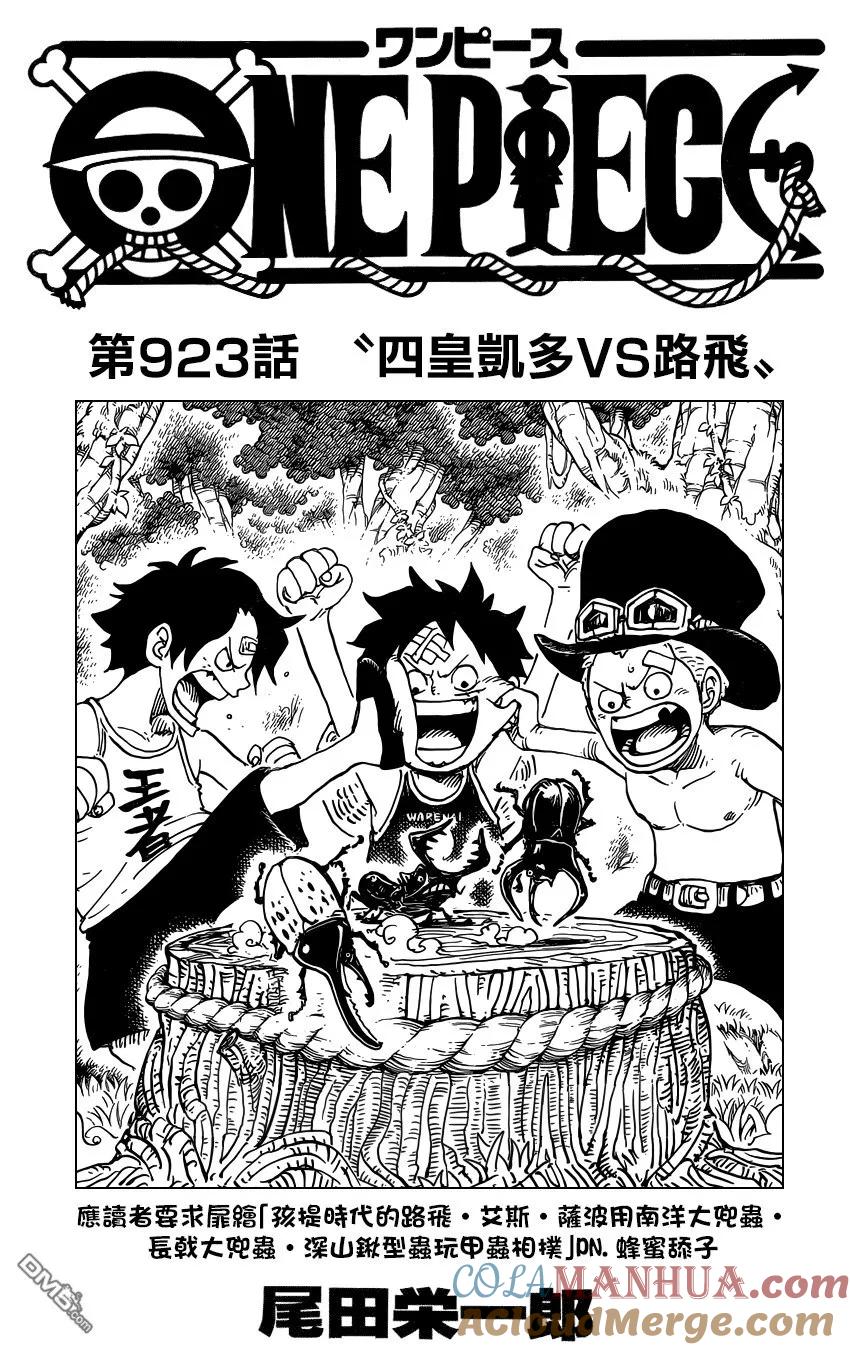 海贼王 第923话 四皇凯多VS路飞 第2页