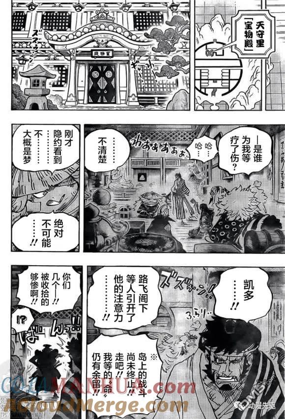 海贼王 第1007话 狸猫先生 第15页