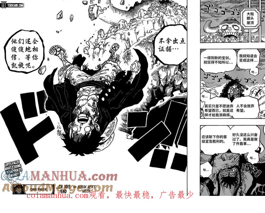 海贼王 第1013话 混乱的大妈 第15页