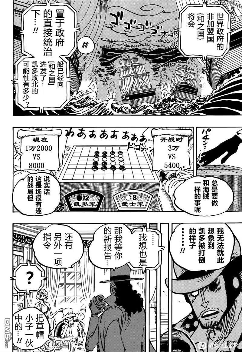 海贼王 第1028话 腕（蛇）龙 第4页