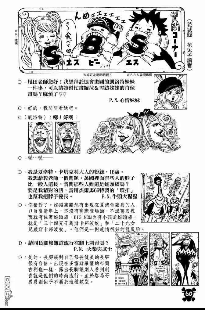 海贼王 第86卷 第60页
