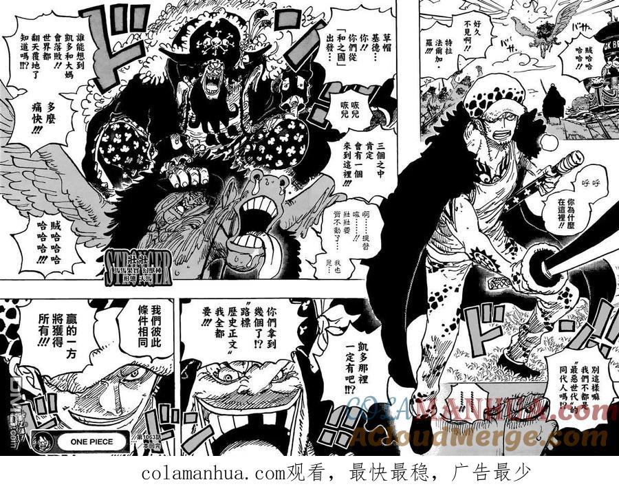 海贼王 第1063话 唯一的家人 第13页