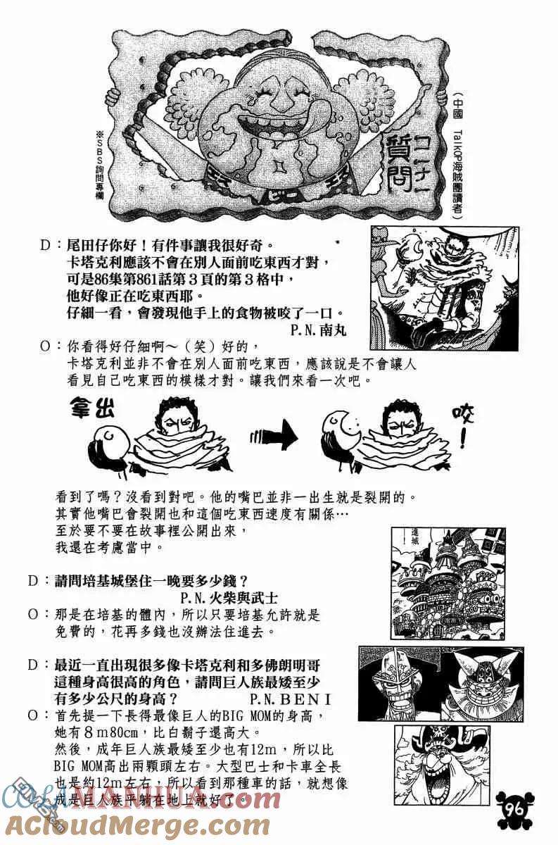 海贼王 第88卷 第93页