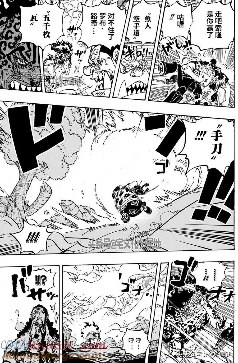 海贼王 第1111话 太阳之盾 第5页