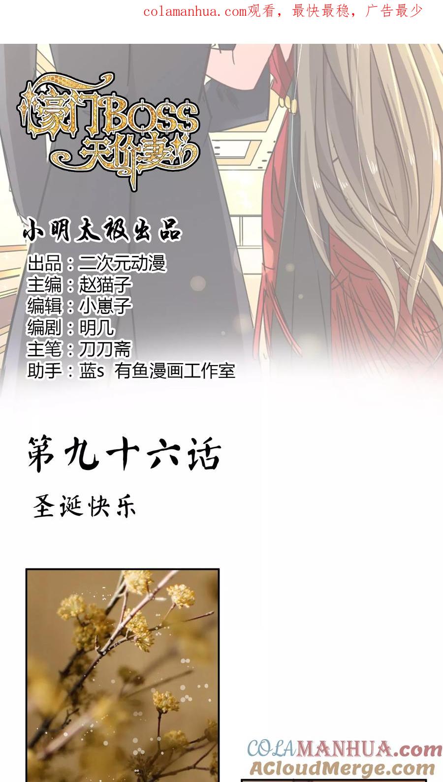 《豪门BOSS天价妻》第96话 圣诞快乐 第1页