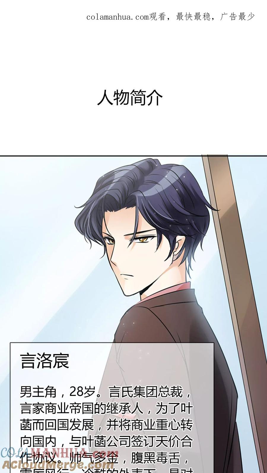 《豪门BOSS天价妻》番外 人物设定 第1页
