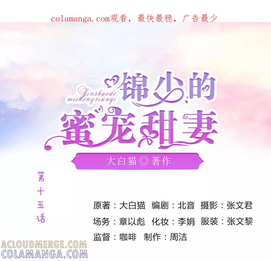 《锦少的蜜宠甜妻》第15话 第1页