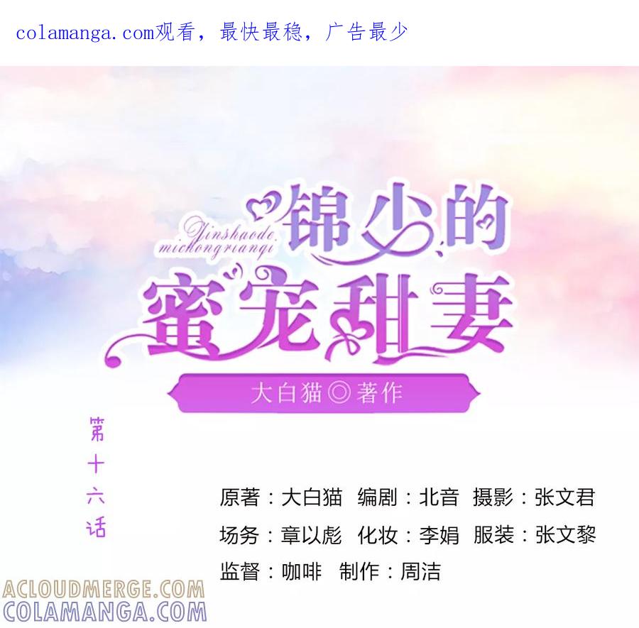 《锦少的蜜宠甜妻》第16话 第1页