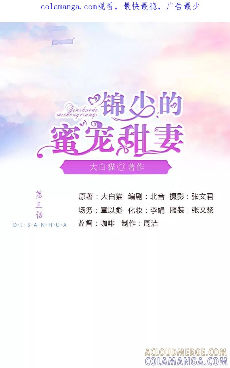 《锦少的蜜宠甜妻》第3话 第1页
