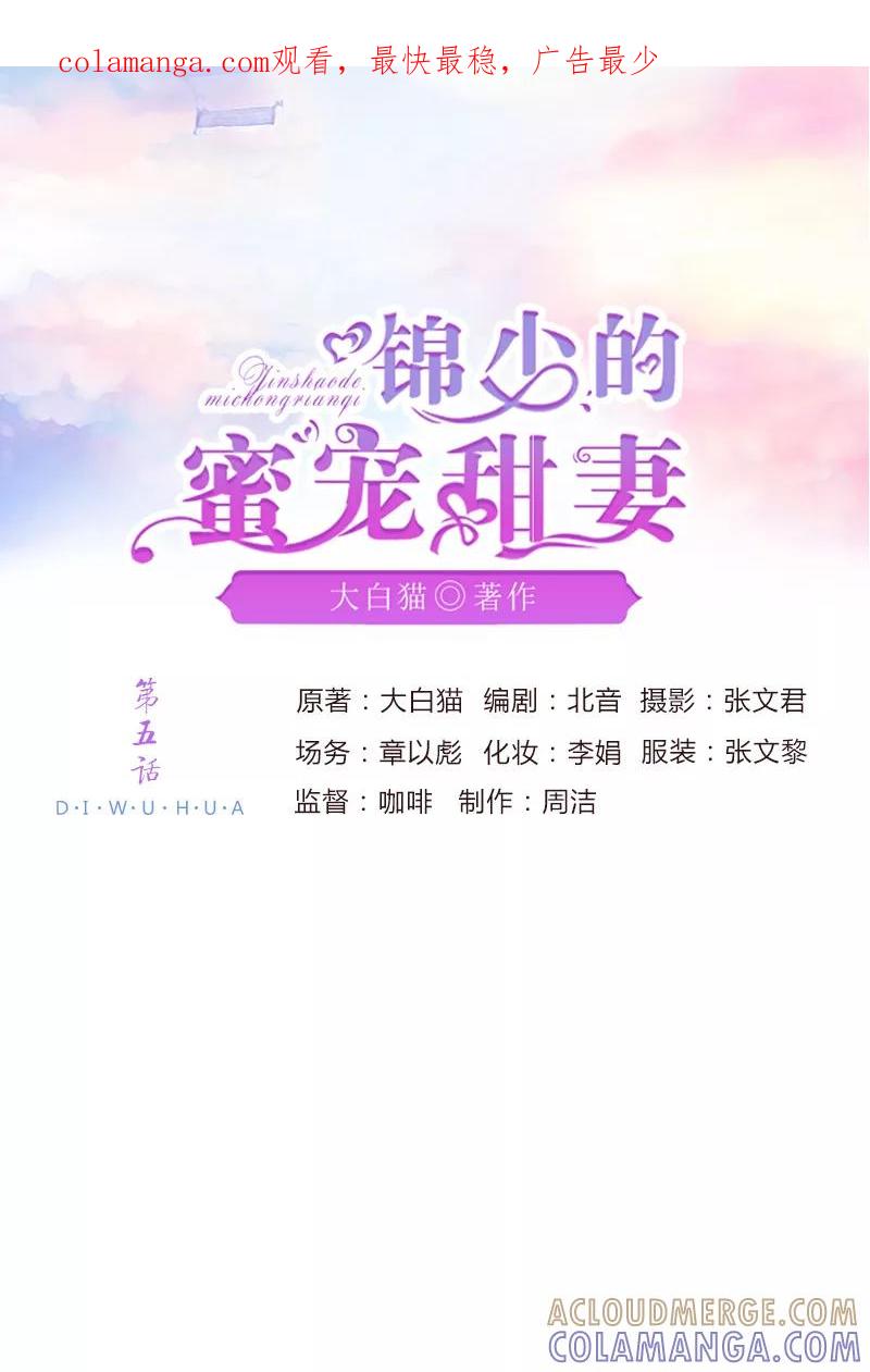 《锦少的蜜宠甜妻》第5话 第1页