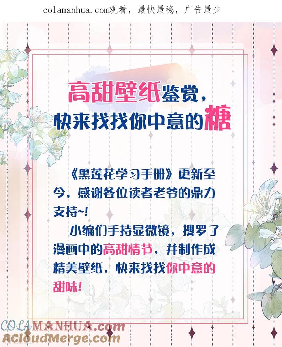 《黑莲花学习手册》高甜壁纸鉴赏，快来找找你中意的糖 第1页