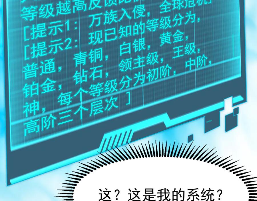 《万族入侵：开局驯化史诗级巨兽》第1话 终于觉醒了，我的系统！ 第79页