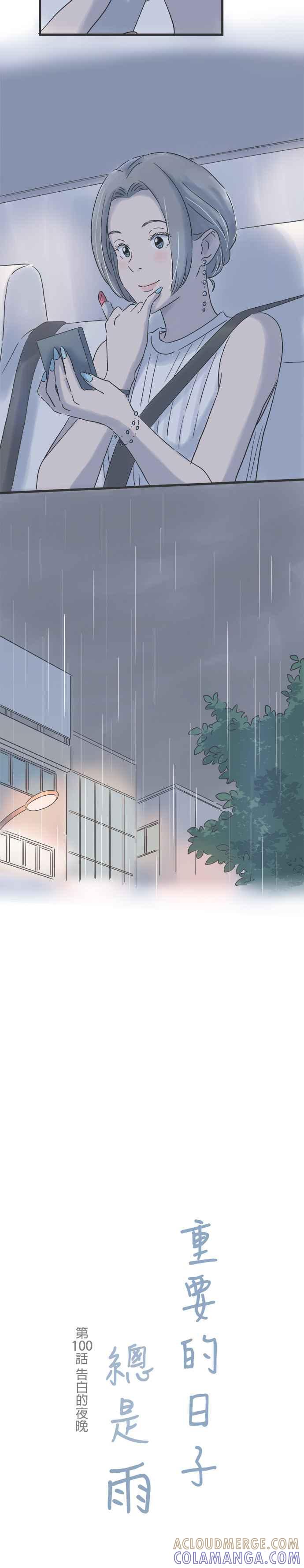 《重要的日子总是雨》第100话 告白的夜晚 第3页