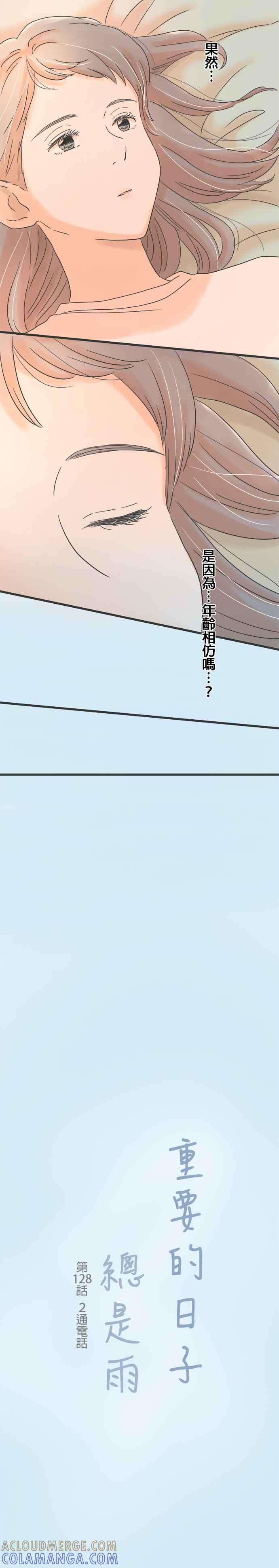 《重要的日子总是雨》第128话 2通电话 第3页
