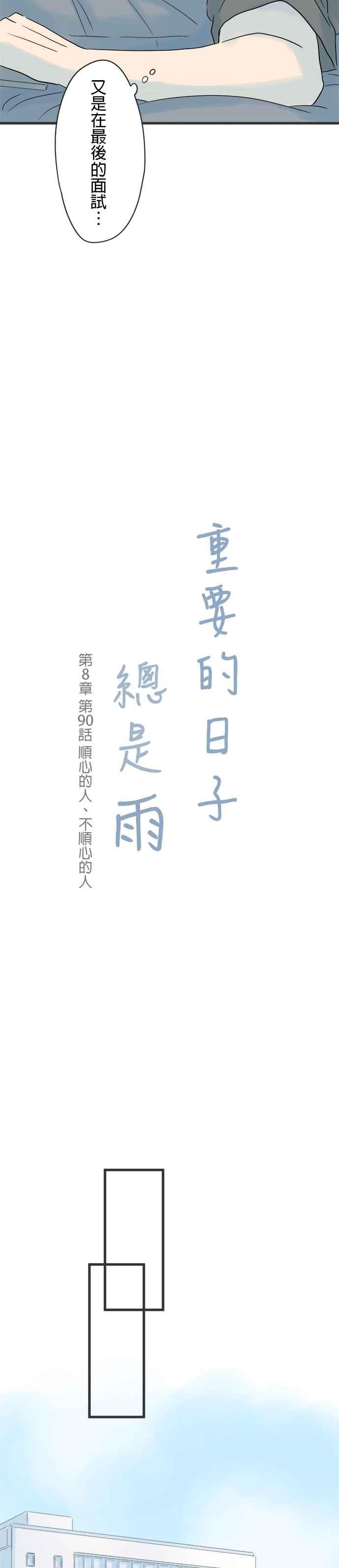 《重要的日子总是雨》第90话 顺心的人、不顺心的人 第2页