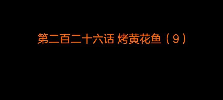 《双甲路边摊》226.烤黄花鱼（9） 第2页