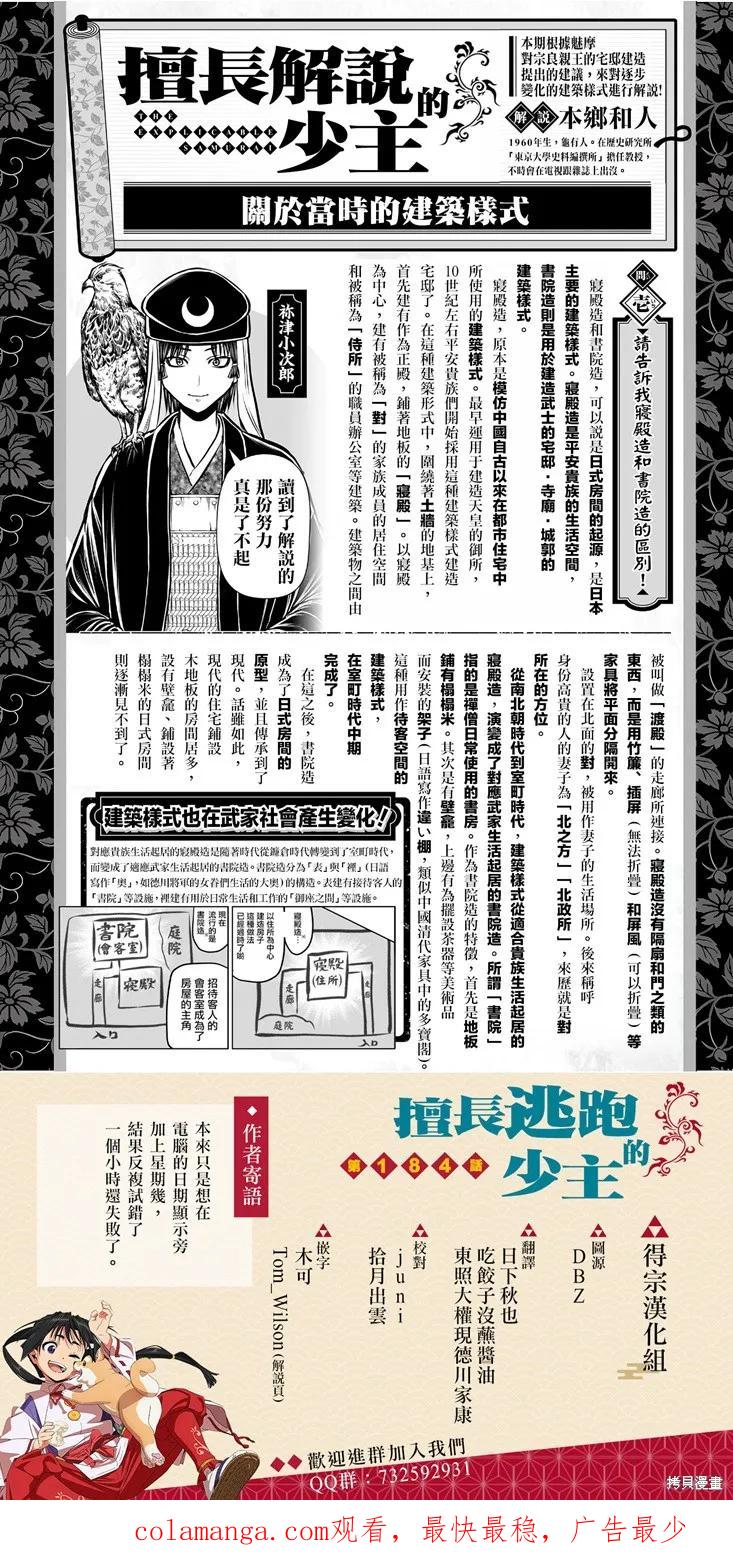 《少主溜得快》第183话 第20页