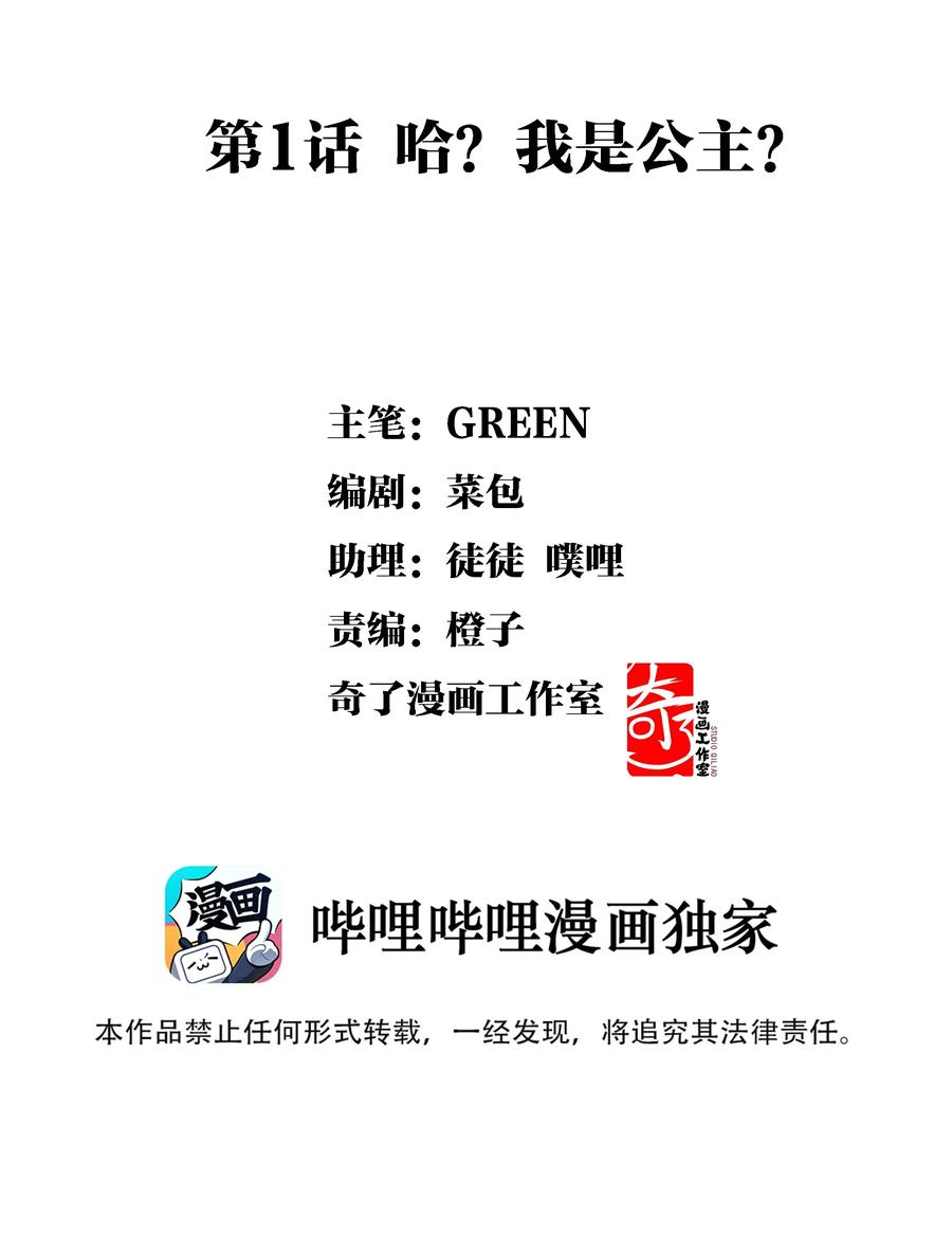 《江山多娇不如你》001 哈？我是公主？ 第3页