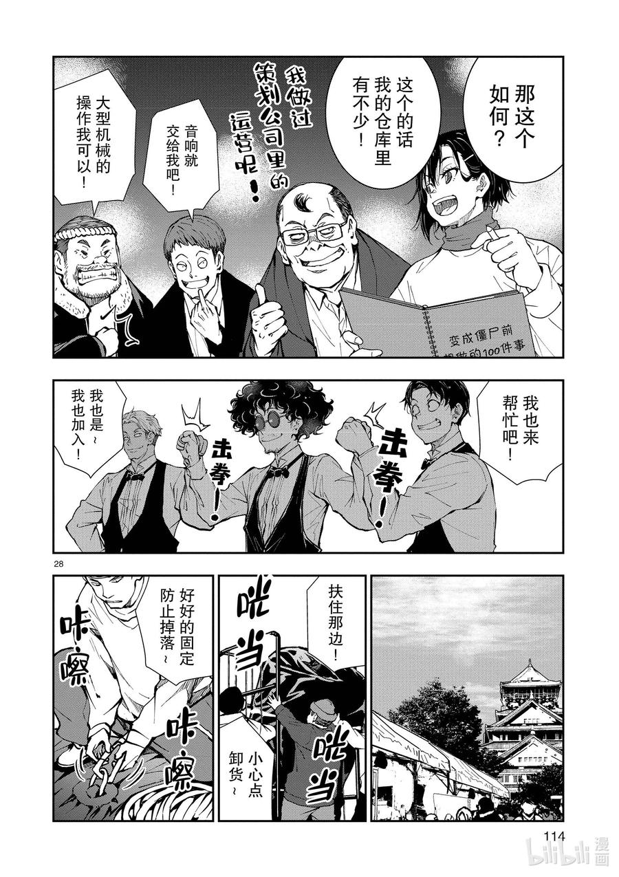 《僵尸百分百～变成僵尸之前想做的100件事～》33 MILLIONAIRE OF THE DEAD③ 第28页