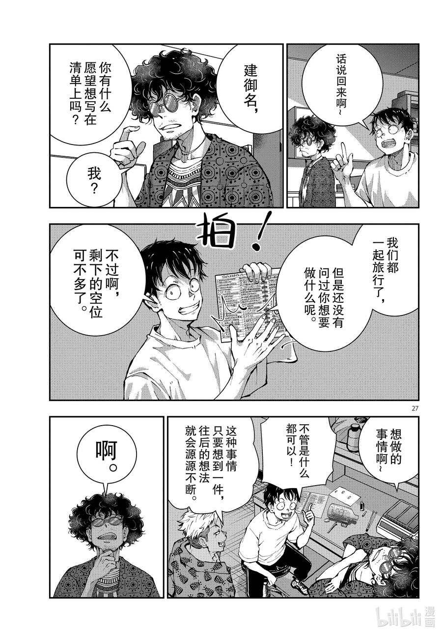 《僵尸百分百～变成僵尸之前想做的100件事～》47 SURVIVAL GAME OF THE DEAD① 第27页