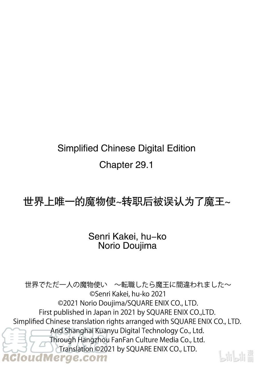 《世界上唯一的魔物使-转职后被误认为了魔王-》29-前篇② 商谈 第11页