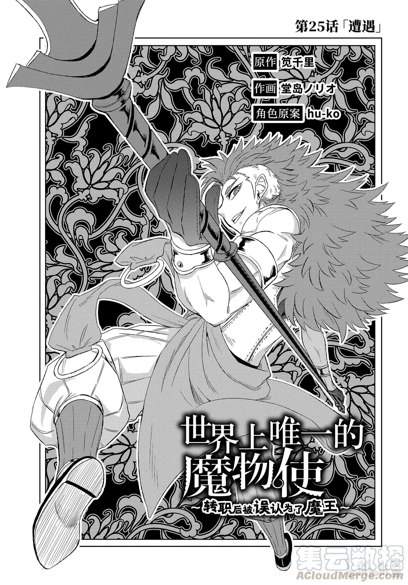 《世界上唯一的魔物使-转职后被误认为了魔王-》25-前篇① 遭遇 第3页