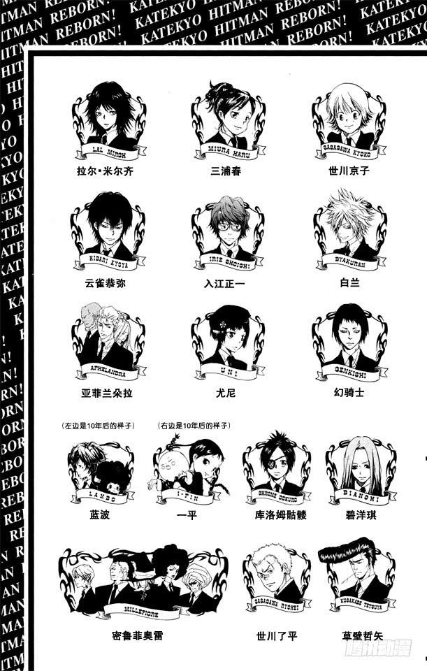 家庭教师 第196话 尤尼和γ的过去 第6页
