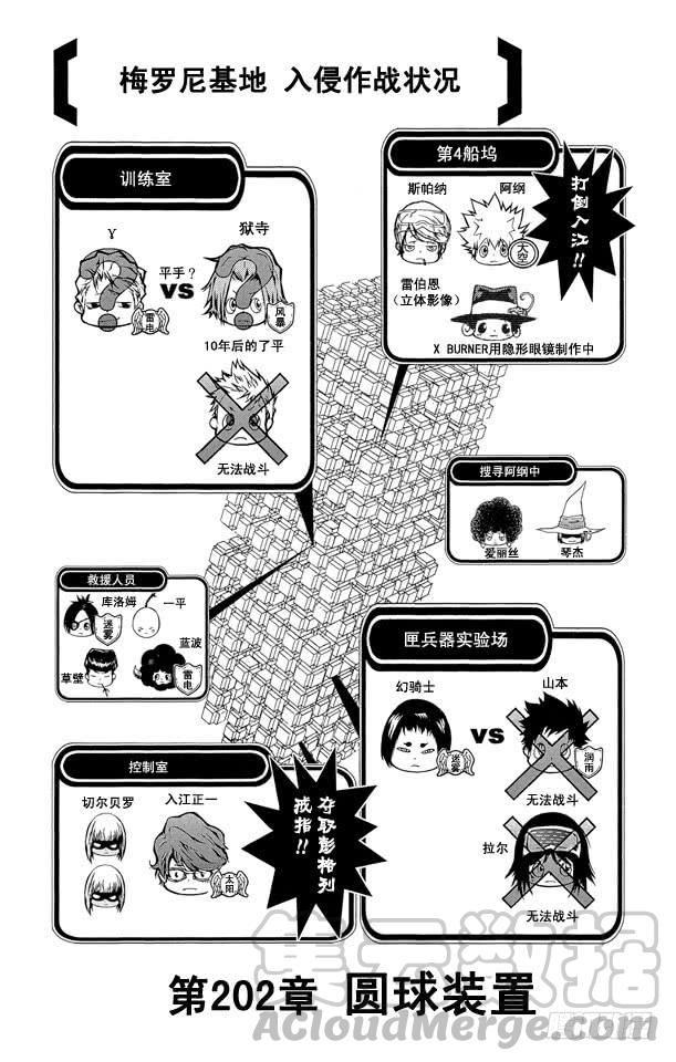 家庭教师 第202话 圆球装置 第1页