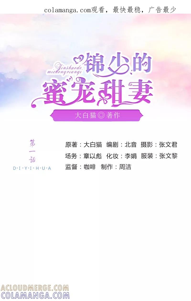 《锦少的蜜宠甜妻》第1话 第1页