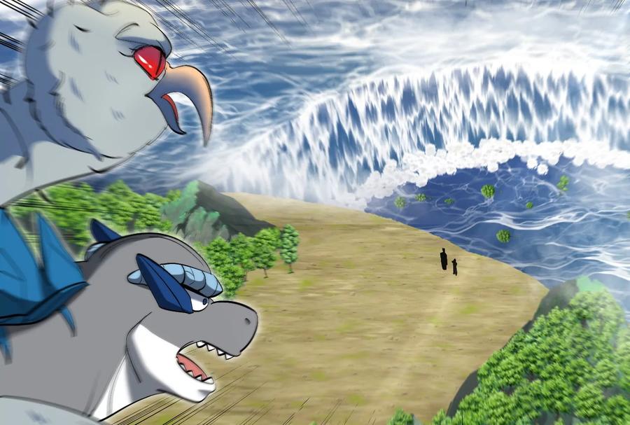 重生为怪兽什么鬼 - 第86话 灵鸟峰沉没 - 第44张图