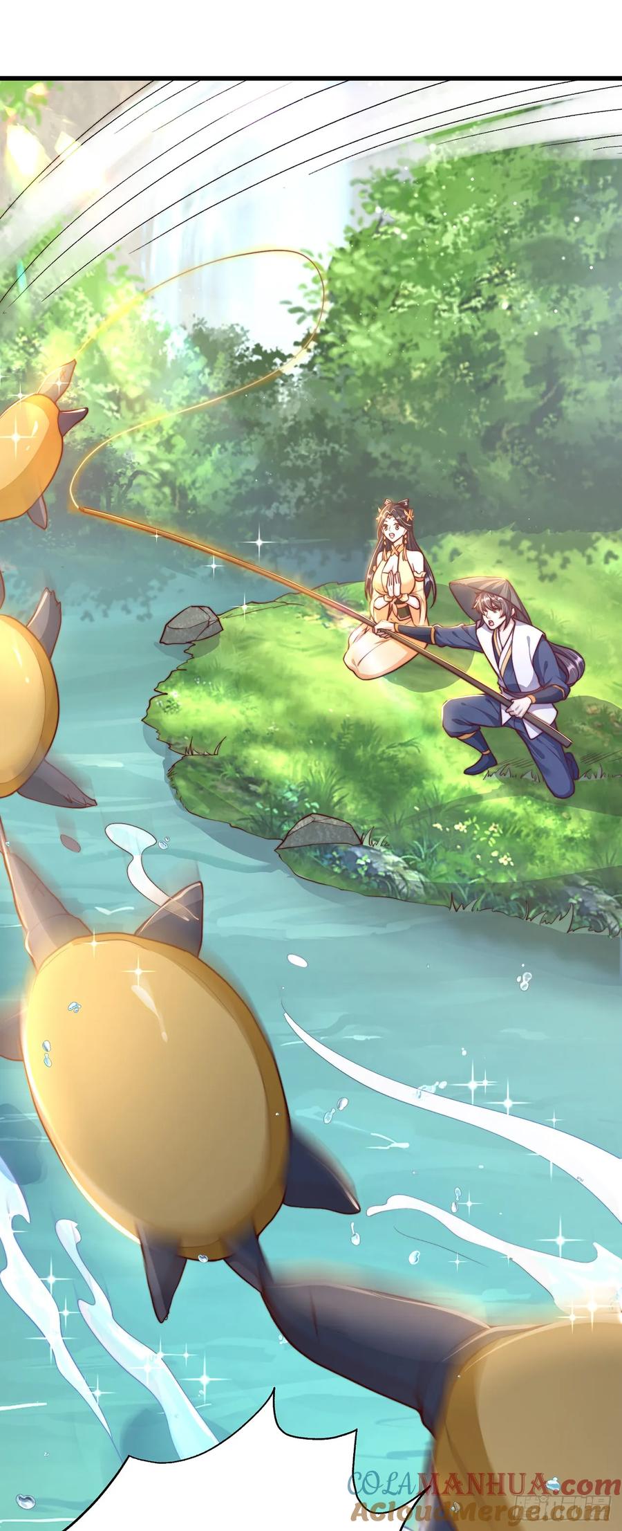 绝世强者只想回家种田 - 第37话 钓金龟 - 第31张图