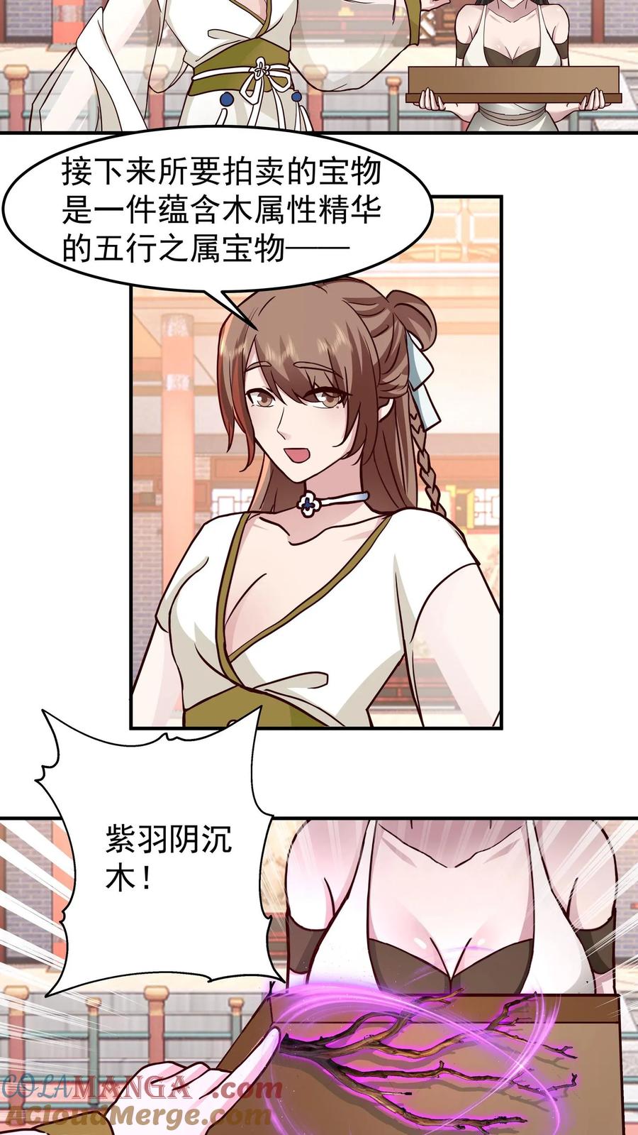 混沌天帝诀 第127话 紫羽阴沉木 第29页