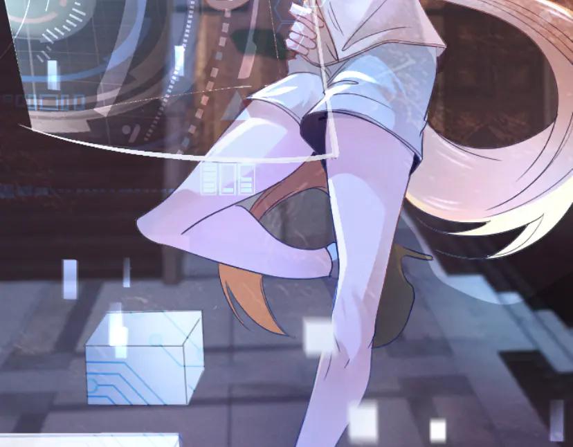 《靠颜值横扫乙女游戏，但是只猩猩》第1话 全息游戏试玩 第8页