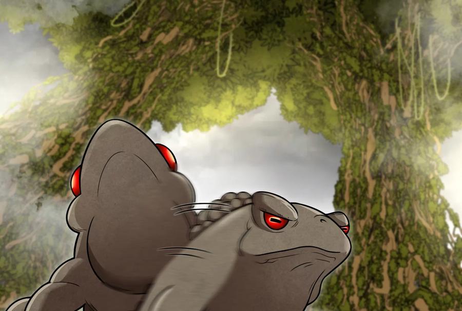 重生为怪兽什么鬼 - 第46话 大战巨型蟾蜍 - 第35张图