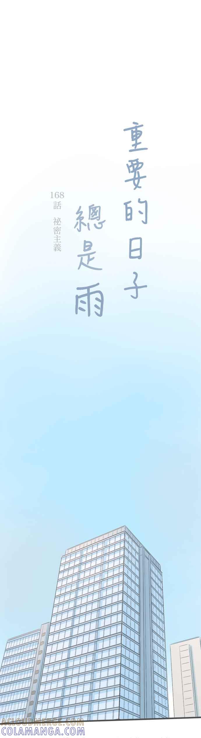 《重要的日子总是雨》第168话 祕密主义 第5页