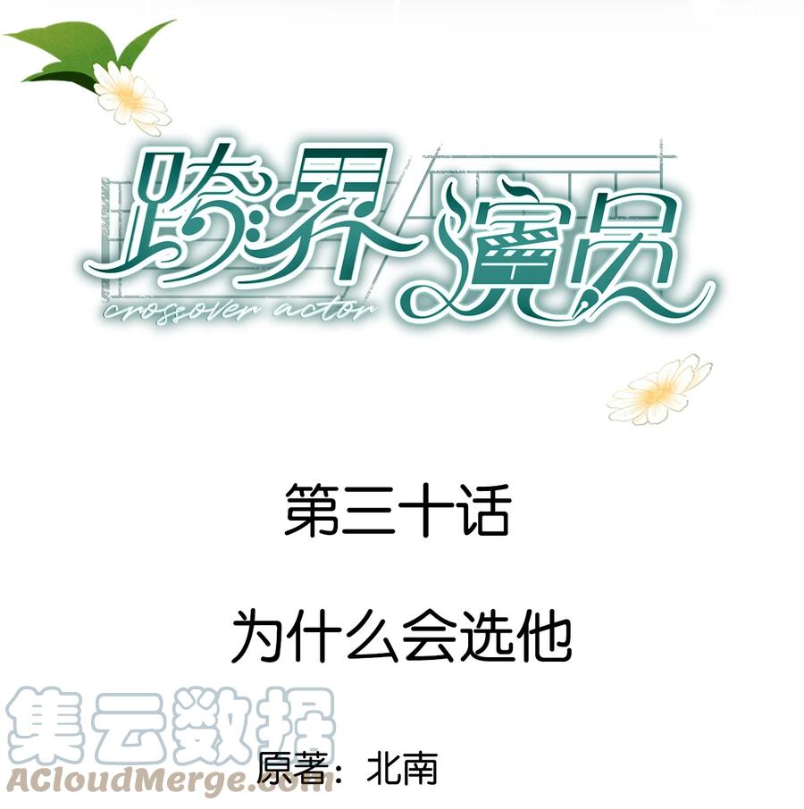 《跨界演员》030 为什么会选他 第1页