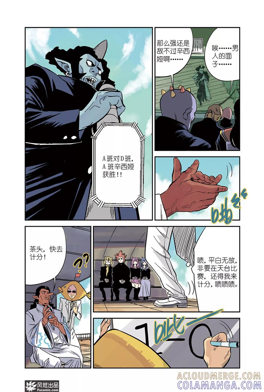 《怪物学院》第15话2 天台&身世 第6页