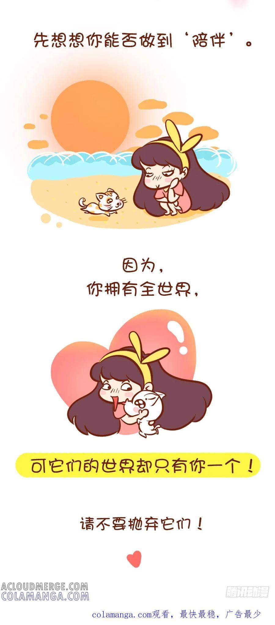 木木子漫画 请爱护喵喵汪汪们 第6页