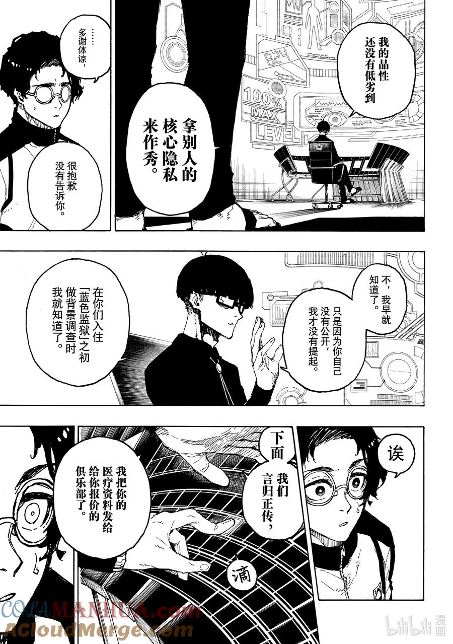 蓝色监狱 205 「MOM」(单场最佳球员) 第14页