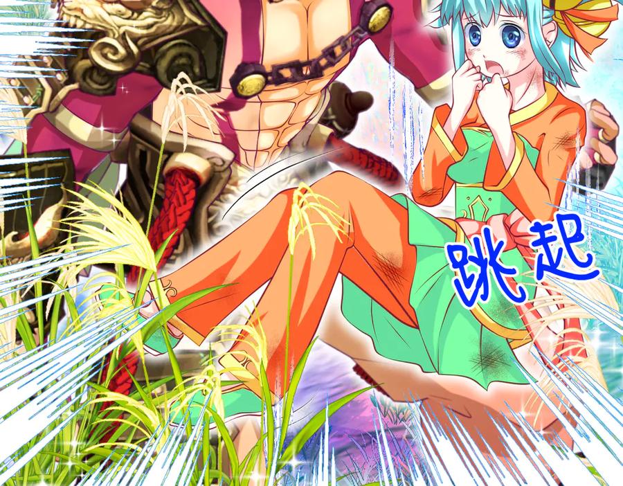 恋上月夜花蝶(新) - 102少女求援，匪徒来自忍寨？攻击神秘村又图啥呢_ - 第10张图