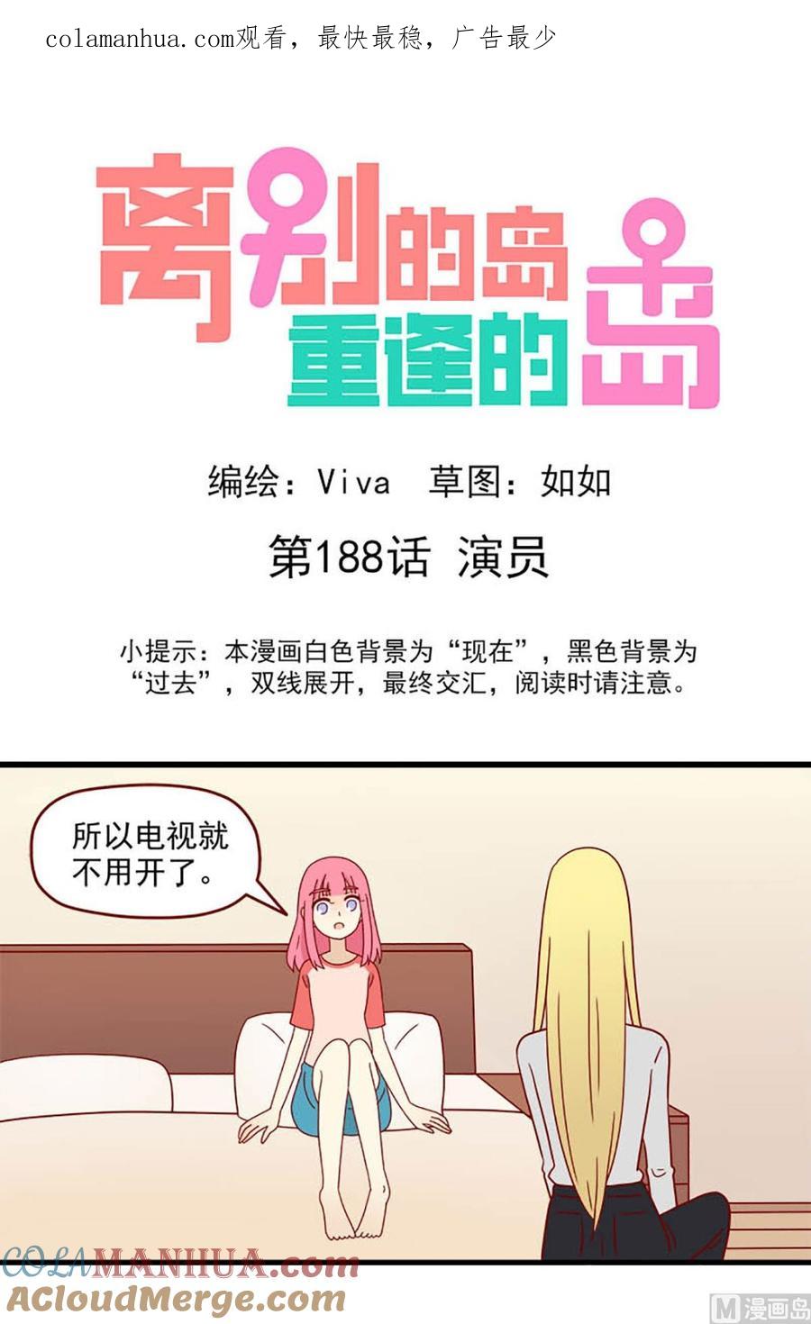 《离别的岛，重逢的岛》第188话 演员 第1页